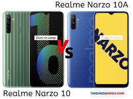 Realme Narzo 10 vs Realme Narzo 10A ...