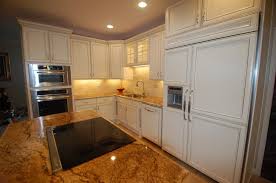 Another White Kitchen With Copper Canyon Granite On Island Kitchen New Homes White Kitchen