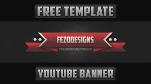 Bangun brand kamu dengan banner menarik berikut yang cocok dengan style unik kamu. 2d Youtube Banner Template Free Download Youtube