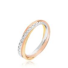Alliance 3 Ors 3 Anneaux Entrelaces Alliance 3 Ors Alliance Bague Fiancaille