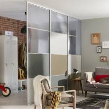 Structure Pour Cloison Amovible Laque Aluminium Spaceo H 250 X L 98 7 Cm Leroy Merlin 90 L Unite Gostinaya Peregorodka Proekty