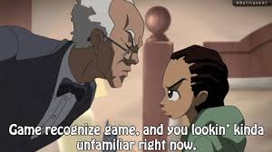 Maybe you would like to learn more about one of these? All Of My Gifs The Boondocks Gifs Boondocks Boondocks Quotes Boondocks Comic