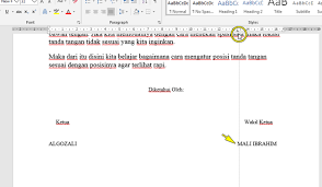 Maybe you would like to learn more about one of these? Cara Membuat Tempat Tanda Tangan Kiri Kanan Tengah Eldya Com