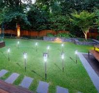 BGTR 5W Solar Outdoor Lights, 10 Pack LED Solar Lights ...