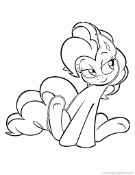 Enjoy hours of creativity with your favorite pony friends doing coloring pages, solving puzzles, designing dresses, and more! My Little Pony Pinkie Pie Coloring Pages Coloring Home