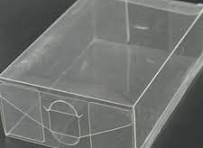 Non-Edible Transparent Pvc Packaging Box, For Apparel, Material Thickness:  0-3 mm