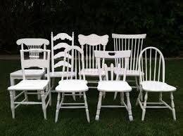 The simple yet elegant design of this kitchen table set makes it a perfect accent to your home. Farmhouse Chairs Set Of 6 Dining Chairs White Shabby Chic Mix Match Eco Friendly Kitchen Chair Los Shabby Chic Zimmer Esszimmerstuhl Bauernhaus Mobel