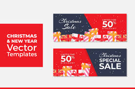 Download Christmas And New Year Vector Templates Graphic By Dendysign Creative Fabrica SVG Cut Files