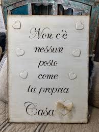 Quadro Legno Con Frase Dipinta A Mano Nel 2020 Quadrato Mani Dipinti