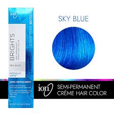 **open me**another day, another color. Sky Blue Color Brilliance Brights Semi Permanent Hair Color By Ion Demi Semi Permanent Hair Color Sally Beauty