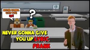 Randomize background theme in settings option. Rick Astley Give Up Roblox Nghenhachay Net