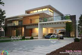 Secondly, there are 3 rooms with 1 bathroom in this floor. Luxury 7 Bedroom Contemporary House Plan Kerala Home Design And Floor Plans 8000 Houses