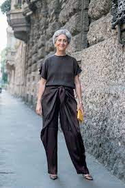 ふたりのミラネーゼ おしゃれスナップ最前線 五選 50代 ファッション ファッションスタイル ファッション