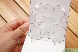 I see them & think; How To Make A Castle Pop Up Card Robert Sabuda Method