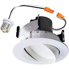 Recessed lighting fixtures gimbal definition fillmore. Halo Recessed 1495p 4 Inch Trim Adjustable Gimbal White Close To Ceiling Light Fixtures Amazon Com