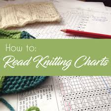 How To Read Knitting Charts Little Nutmeg Productions