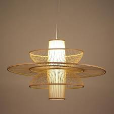 Pastoral Rattan Decorative Pendant Lights Pendant Lamp Rattan Lamp Unique Lamps