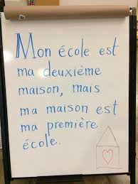Mon Ecole Vs Maison Words Teaching French Quotes