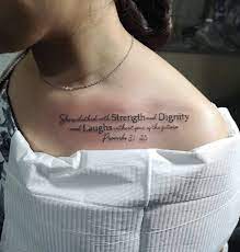 The sisterhood of slaves pt. She Is Clothed With Strength And Dignity And Laughs Without Fear Of The Future Proverbs 31 25 Tattoo B Bible Verse Tattoos Proverbs Tattoo Verse Tattoos