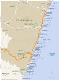 Sardine Run Map Of The South Coast Of Kzn South Africa Travel Kwazulu Natal Natal