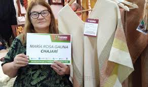 Primer premio para artesana en telar de Chajarí en la Feria Internacional  de Córdoba
