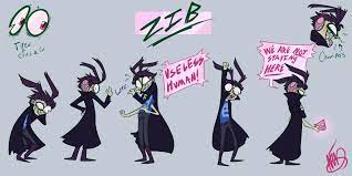 Each clothing is hand work, created in latvia. Zib By Animatorfun On Deviantart Invader Zim Characters Invader Zim Dib Invader Zim