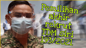 Semoga anda lakukan yang terbaik dalam pemilihan akhir pada kali ini. Pemilihan Akhir Rekrut Siri 193 2021 Youtube