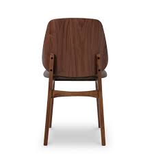 Danielle Dark Walnut Chair Sand Brown