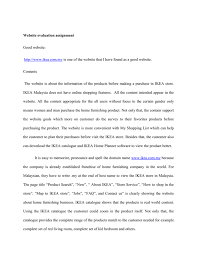From those whose homes are their passion, to those who are just starting out and need a helping hand. Website Evaluation Assignment