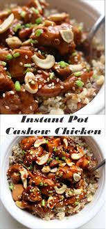 Instant Pot Cashew Chicken Food Fusion Chicken Chickenrecipes Chickendinner Easyfoodrecipes Healthyfood Healthyr Healthy Recipes Cashew Chicken Chicken