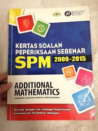 I will try my best to. Spm Past Year Question Books Add Maths Maths Books Stationery Books On Carousell