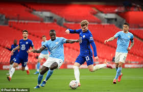 Chelsea will take on villarreal in the super cup on august 11 after their victory over manchester city in the champions league final. The Quadruple Is Off Chelsea End Man City S Dreams As Hakim Ziyech Nets Winner In Fa Cup Semi Final Daily Mail Online