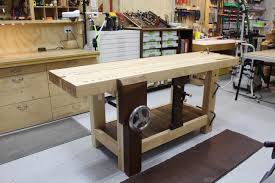 My table from wood shop, made out of red oak which is more than i wanted to spend for a studio i class.but oh well. Steve S Spacious Garage Woodshop The Wood Whisperer