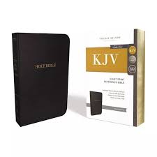 Whether you're reading for devotional, cultural, or personal reasons, a year is a reasonable amount of time in which to read the bible. Buy Kjv Reference Bible Giant Print Leather Look Black Red Letter Edition Large Print By Thomas Nelson Leather Bound Online In Turkey 53123038