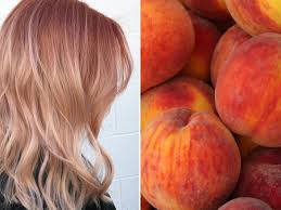 Peach and rose hair have given way to a brand new hair color mashup moment. Copper Peach Color Melt Is Instagram S Latest Take On Peach Hair Allure