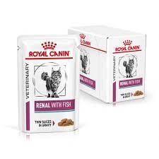 Royal Canin Renal Fish Cat Wet Food 48 X 85g Pouch