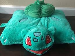 Pokemon Bulbasaur Pillow Plush Animal Toy Pet Anime Pikachu Pokemon Bulbasaur Cute Stuffed Animals Pet Toys