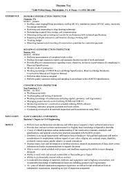 road construction engineer resume