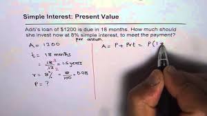 Find Present Value For Future Amount Youtube