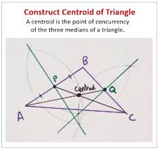 Angle bisectors of a triangle _____ 2. Construct The Centroid Of A Triangle Examples Solutions Worksheets Videos Games Activities