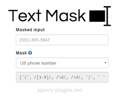 Text Mask Input Mask For React Angular Ember Plain Javascript Inputmask Mask Javascript Angular React Inputformat Curre Text Mask Javascript Text