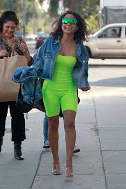It's a lot lighter, not as dense, she explained to inside edition. Christina Milian In Neon Green Shops In Los Angeles 01 30 2019 Celebmafia