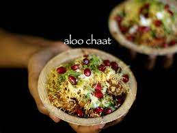 Aloo Chaat Recipe How To Make Spicy Alu Chaat Potato Chaat Recipe Recipe Chaat Recipe Chaat Papdi Chaat