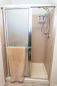 I have to kick off every diy post by sharing that i'm not your every day diyer. Can You Paint Tile You Betcha Learn How To Reglaze A Shower