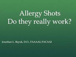How do allergy shots work. Ppt Allergy Shots Do They Really Work Powerpoint Presentation Free Download Id 1868206