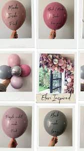 Luxury double stuffed / metallic balloon garland arch kit hen 1st birthday party. 16 Double Stuffed Balloons Ideas Balloons Balloon Decorations Custom Balloons