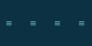 That said, svg is definitely the nicest way to handle it. Multiple Hamburger Menu Animations Codemyui