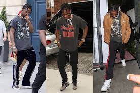Jun 03, 2021 · yes, he has his favourite brands such as vetements and gosha rubchinskiy, but what makes travis scott's style so sought after is that, aside from the extravagant bling, it is easily attainable. Style Guide How To Dress Like Travis Scott Man Of Many
