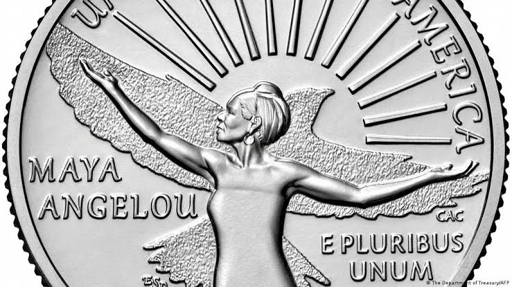 Poet Maya Angelou becomes the first Black woman to appear on US coin