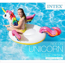 Intex Unicorn Inflatable Ride On Pool Float Only 12 64 Become A Coupon Queen Unicorn Inflatable Pool Float Intex